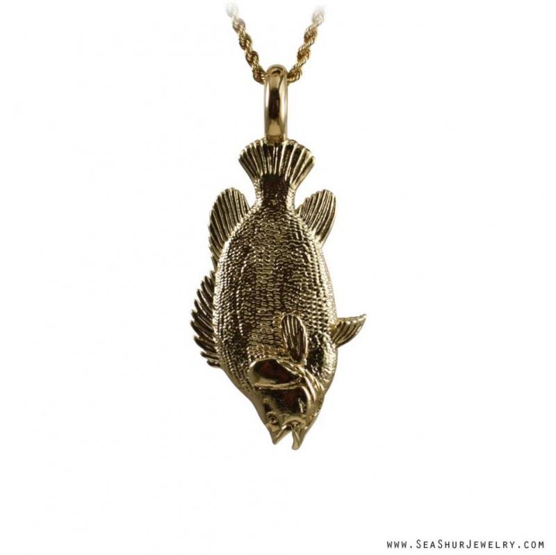 Tripletail 14k yellow gold.