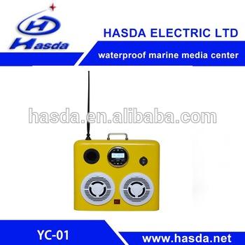 Waterproof marine IP66 speakers box radio Waterproof marine IP66 speakers box radio