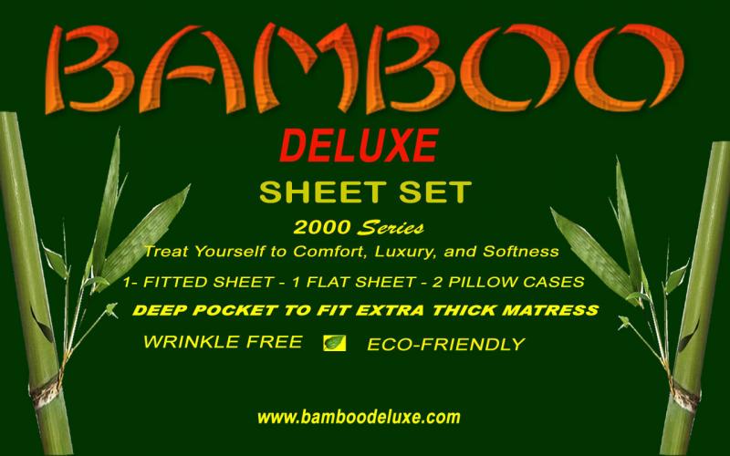 1 Bamboo Deluxe king Sheet Set 1 Bamboo Deluxe king Sheet Set