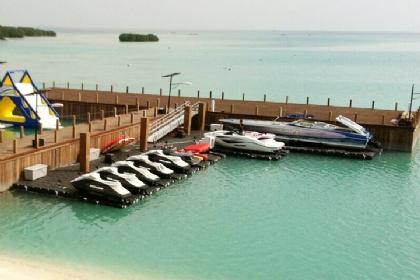 Combination Floating Boat Lift & PWC Lift Combination Floating Boat Lift & PWC Lift