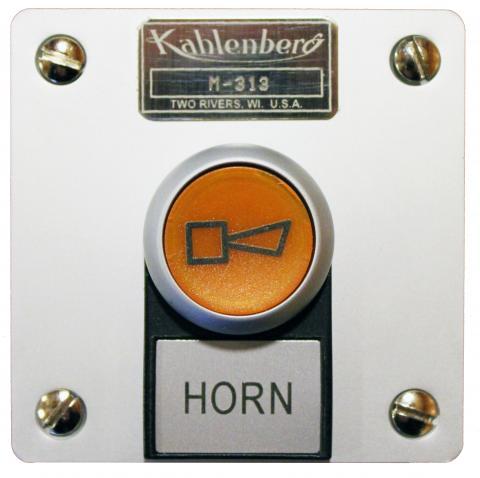 Illuminated Push Button, Horn, Flush Mount, Model M-313 Illuminated Push Button, Horn, Flush Mount, Model M-313
