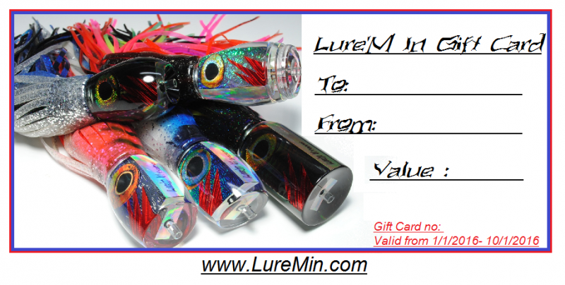 Lure'M In Gift Cards Lure'M In Gift Cards