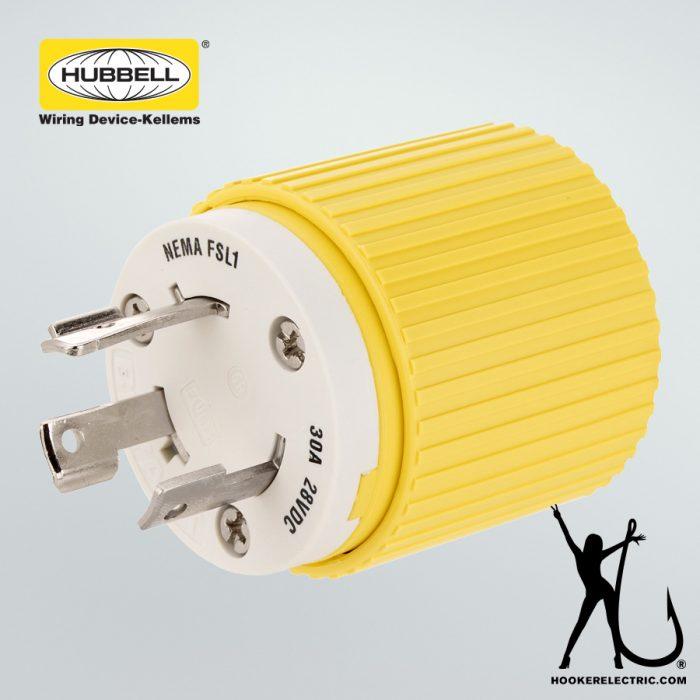 Hubbell 30A Male Plug Hubbell 30A Male Plug