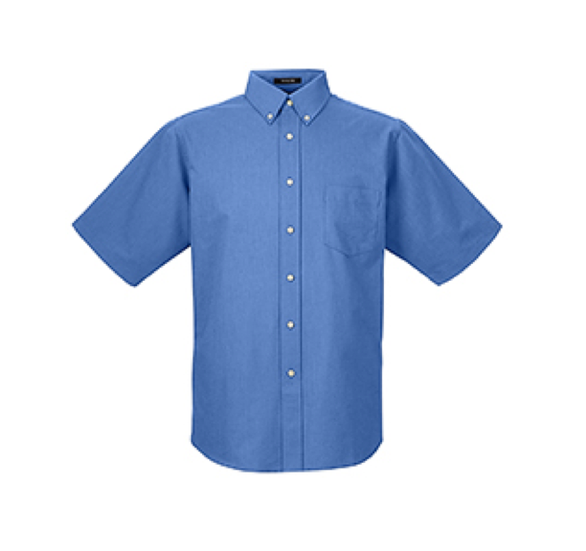 8972 UltraClub Men's Classic Wrinkle-Resistant Short-Sleeve Oxford 8972 UltraClub Men's Classic Wrinkle-Resistant Short-Sleeve Oxford