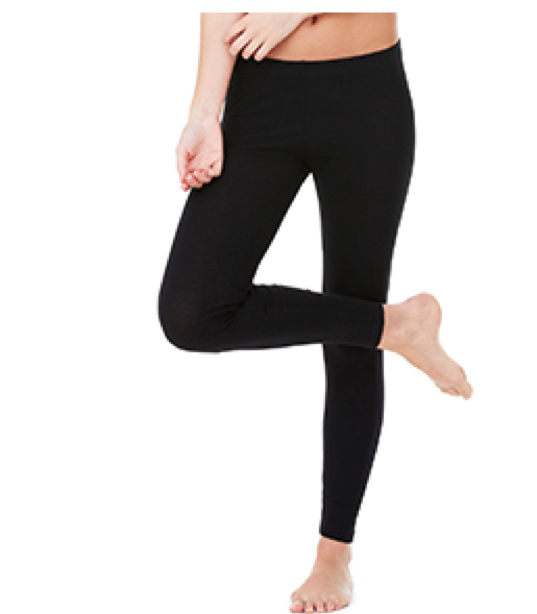 812 Bella + Canvas Ladies' Cotton/Spandex Legging 812 Bella + Canvas Ladies' Cotton/Spandex Legging