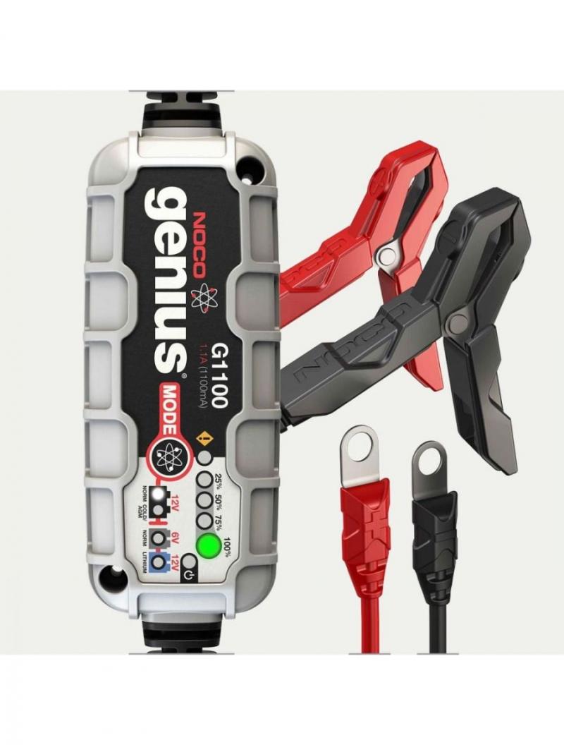 Noco Genius G1100 6V & 12V 1.1A UltraSafe Battery Charger & Maintainer Noco Genius G1100 6V & 12V 1.1A UltraSafe Battery Charger & Maintainer