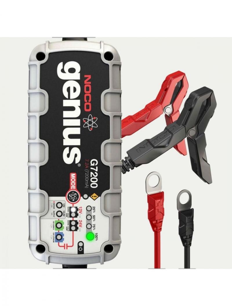 Noco Genius G7200 12V & 24V 7.2A UltraSafe Battery Charger/Maintainer Noco Genius G7200 12V & 24V 7.2A UltraSafe Battery Charger/Maintainer