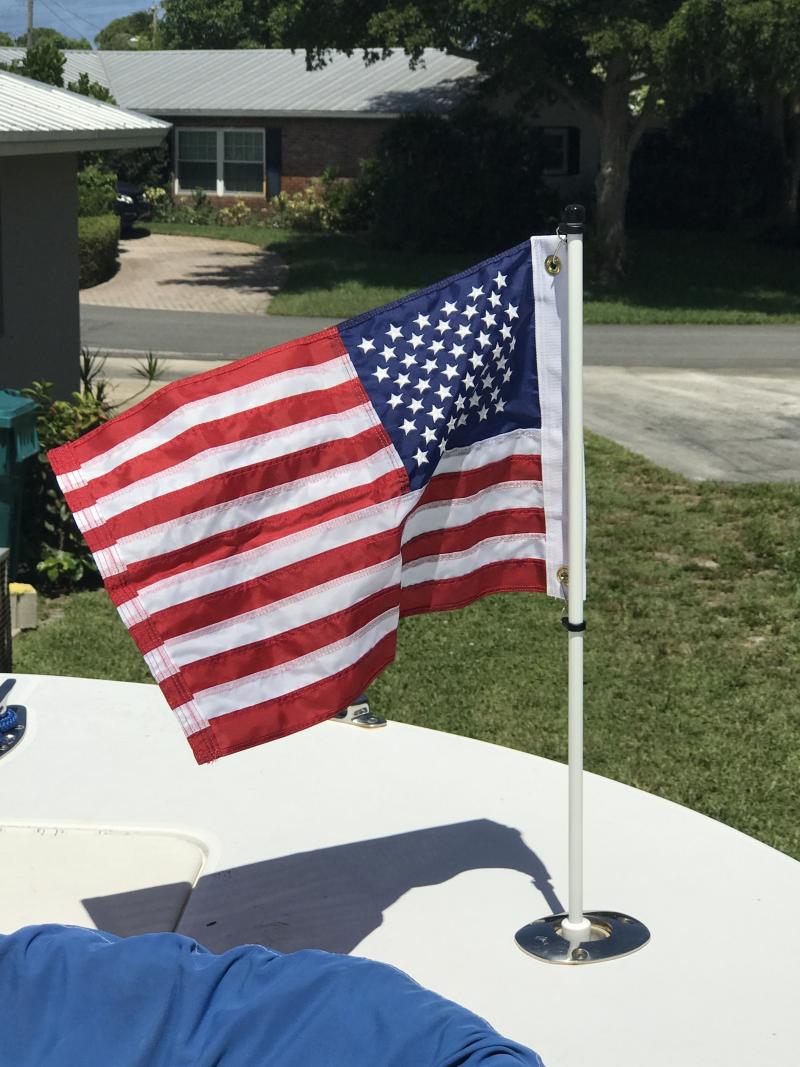 3' Boat Flag Pole 3' Boat Flag Pole