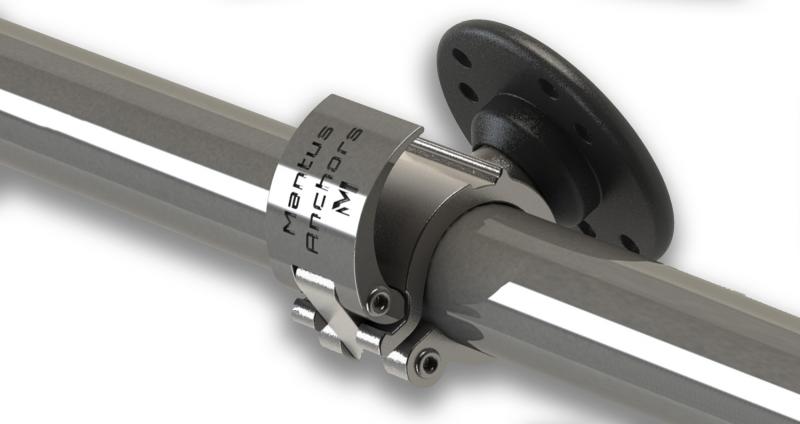 Mantus Stainless Rail Clamp Mantus Stainless Rail Clamp