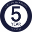 5 Year Manufacturer's Warranty 5 Year Manufacturer's Warranty